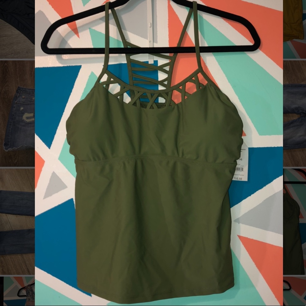 Padded Tankini Swim Top
